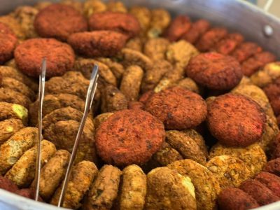 לביבות בטטה וירקות