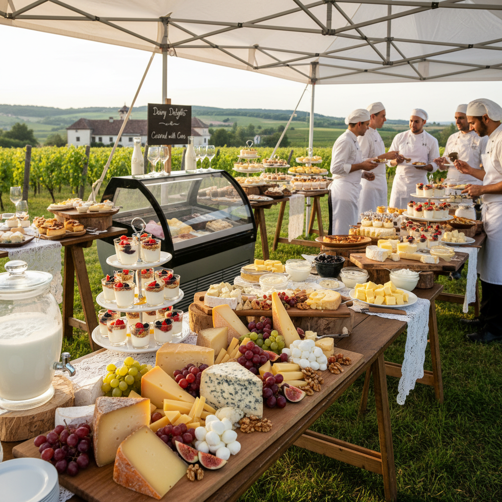 קייטרינג חלבי? מגשי אירוח חלביים לאירוח קל, טעים וללא מאמץ