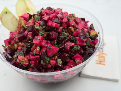 סלט סלק עם תפוחים